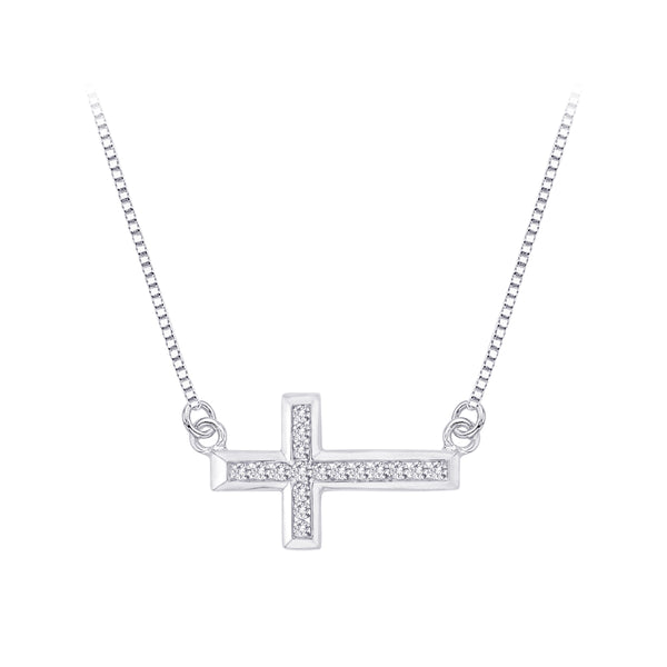 10K White Gold, Sterling Silver