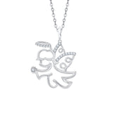 10K White Gold~JK | SI2/I1, Sterling Silver~JK | SI2/I1