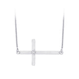 10K White Gold, Sterling Silver