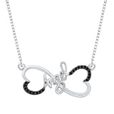 Sterling Silver~Black Diamond