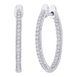 14K White Gold~White Diamond, 10K White Gold~White Diamond