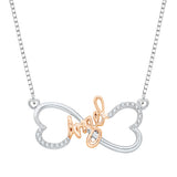 Two Tone Sterling Silver