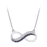 14K White Gold~Black and White Diamond,10K White Gold~Black and White Diamond
