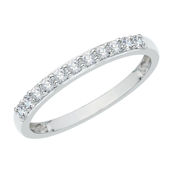 14K White Gold~GH | I2/I3