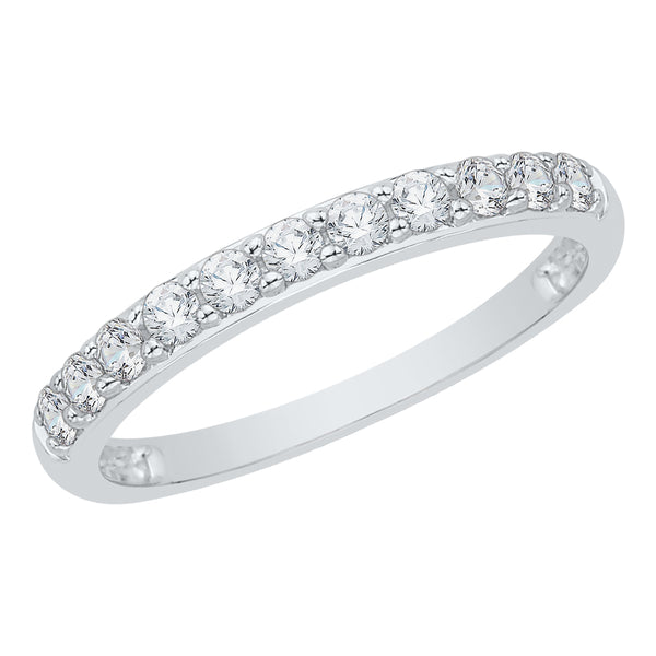 14K White Gold~GH | I2/I3