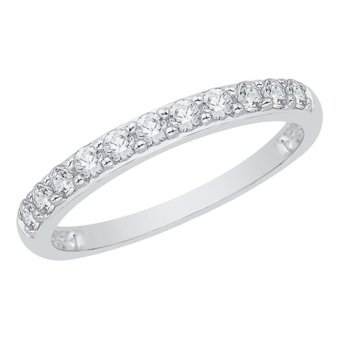 KATARINA Diamond Wedding Band (1/2 cttw)