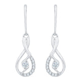 10K White Gold~White Diamond
