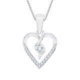 10K White Gold~White Diamond