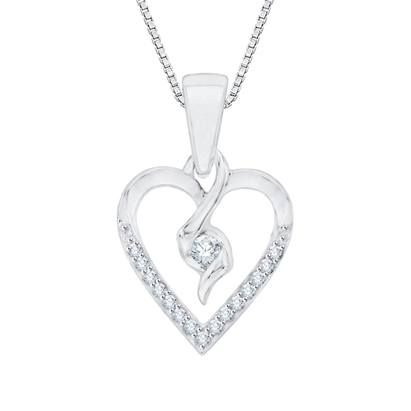 10K White Gold~White Diamond