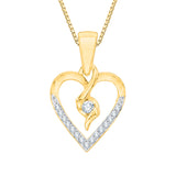 10K Yellow Gold~White Diamond