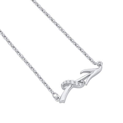 KATARINA Horoscope Sagittarius Zodiac Sign Diamond Pendant Necklace (1/20 cttw)