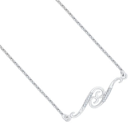 KATARINA Diamond Accent Horoscope Cancer Zodiac Sign Pendant Necklace