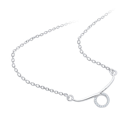 KATARINA Horoscope Taurus Zodiac Sign Diamond Pendant Necklace (1/20 cttw)