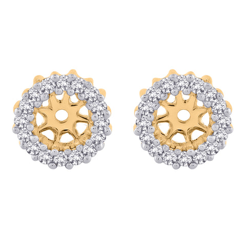 KATARINA Diamond Earring Jackets (1/4 cttw)