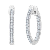 14K White Gold~White Diamond, 10K White Gold~White Diamond