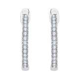 14K White Gold~White Diamond, 10K White Gold~White Diamond