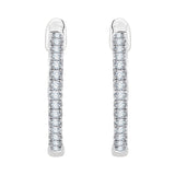14K White Gold~White Diamond, 10K White Gold~White Diamond