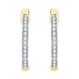 14K Yellow Gold~White Diamond, 10K Yellow Gold~White Diamond