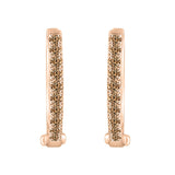 10K Rose Gold~Brown Diamond