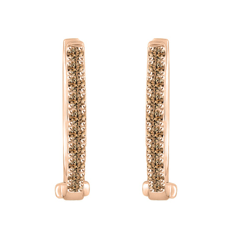 KATARINA Diamond Huggie Earrings (1/5 cttw)