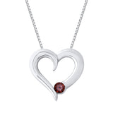 Sterling Silver~Garnet