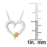 Sterling Silver~Citrine