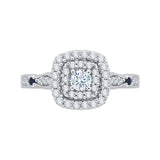 14K White Gold~JK | I1-I2