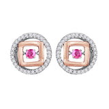 10K White and Rose Gold
