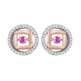 10K White and Rose Gold
