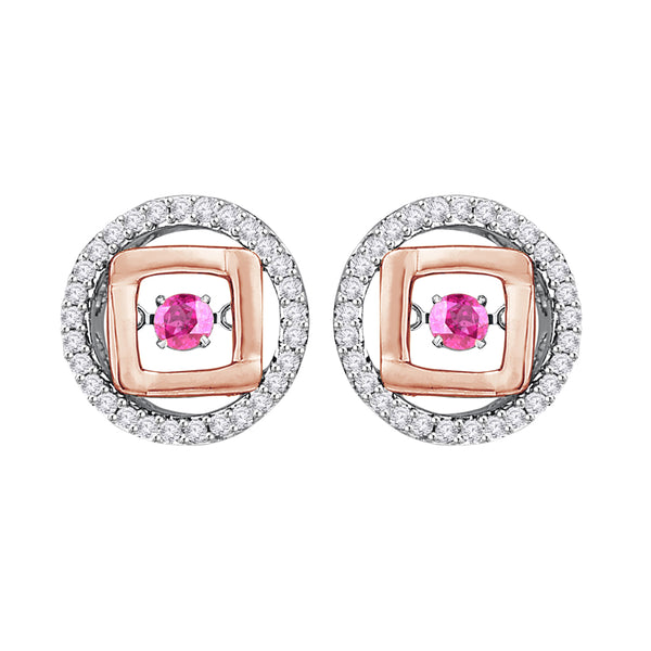 10K White and Rose Gold