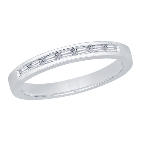 KATARINA Baguette Cut Diamond Bridal Wedding Band (1/3 cttw, GH, I3)