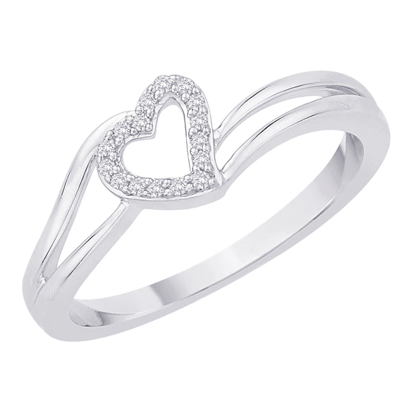 14K White Gold, 10K White Gold, Sterling Silver