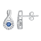 14K White Gold, 10K White Gold, Sterling Silver