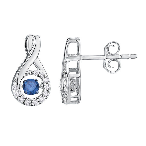 14K White Gold, 10K White Gold, Sterling Silver