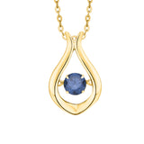 14K Yellow Gold~Blue Diamond, 10K Yellow Gold~Blue Diamond