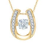 10K Yellow Gold~White Diamond