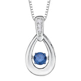 10K White Gold, Sterling Silver