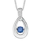 10K White Gold, Sterling Silver