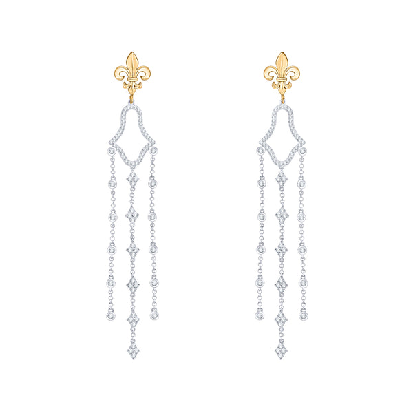14K White and Yellow Gold