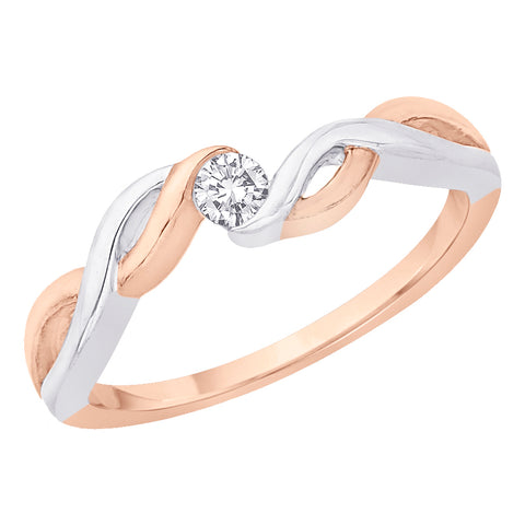 KATARINA 1/10 cttw Diamond Promise Ring GH-I2-I3