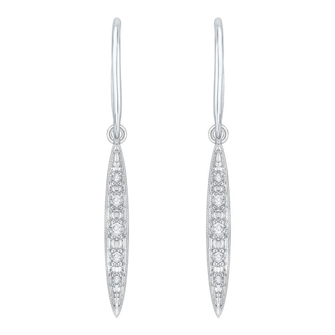 KATARINA Diamond Fashion Earrings (1/10 cttw)
