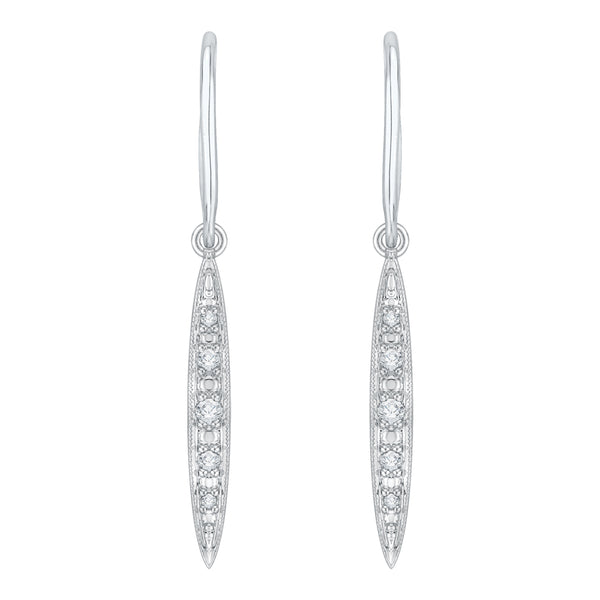 10K White Gold~IJ | I1, Sterling Silver~IJ | I1