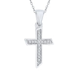 14K White Gold~White Diamond, 10K White Gold~White Diamond