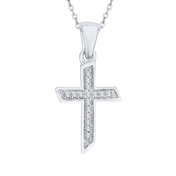 14K White Gold~White Diamond, 10K White Gold~White Diamond