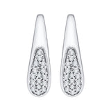 10K White Gold, Sterling Silver