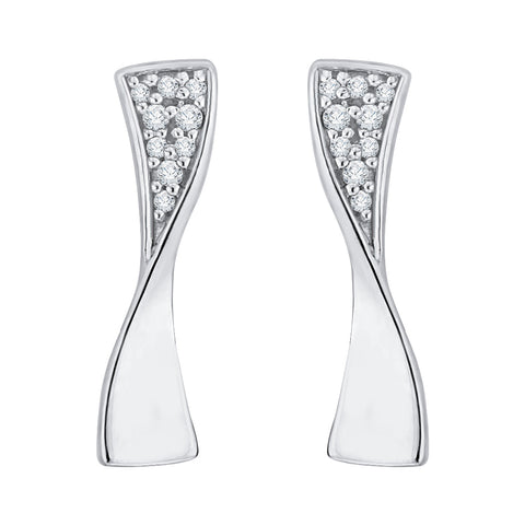 KATARINA 1/20 cttw Diamond Fashion Earrings JK-SI2-I1