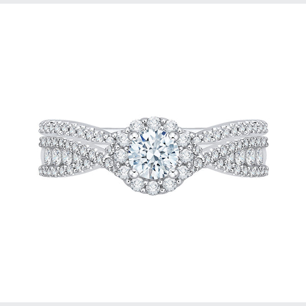 14K White Gold