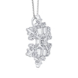 10K White Gold~JK | I1/I2, Sterling Silver~JK | I1/I2