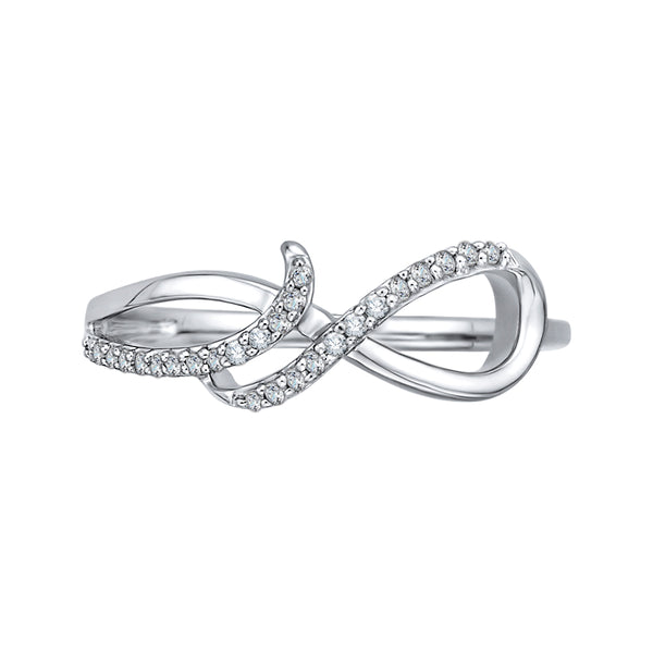 10K White Gold~White Diamond