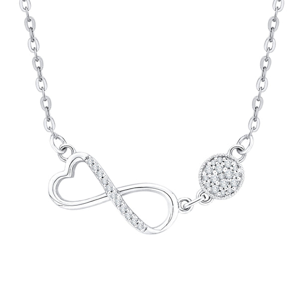 10K White Gold~White Diamond